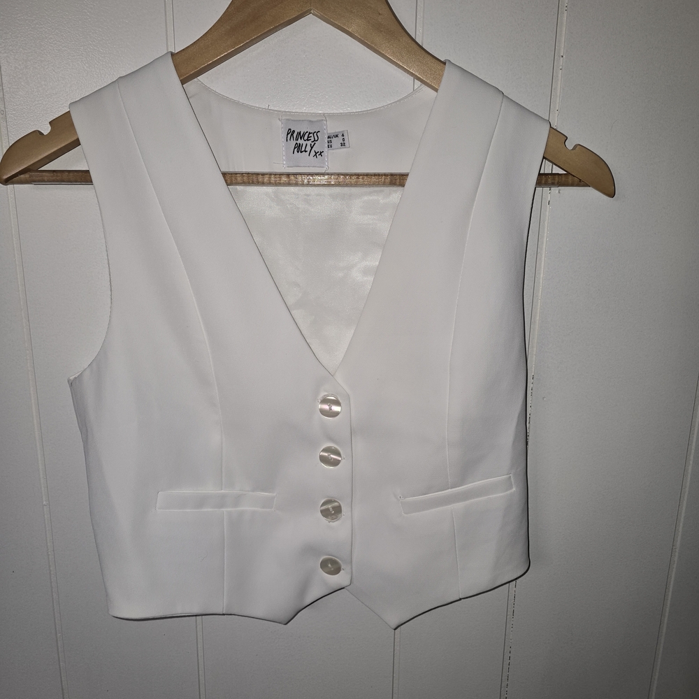 Princess Polly White Vest